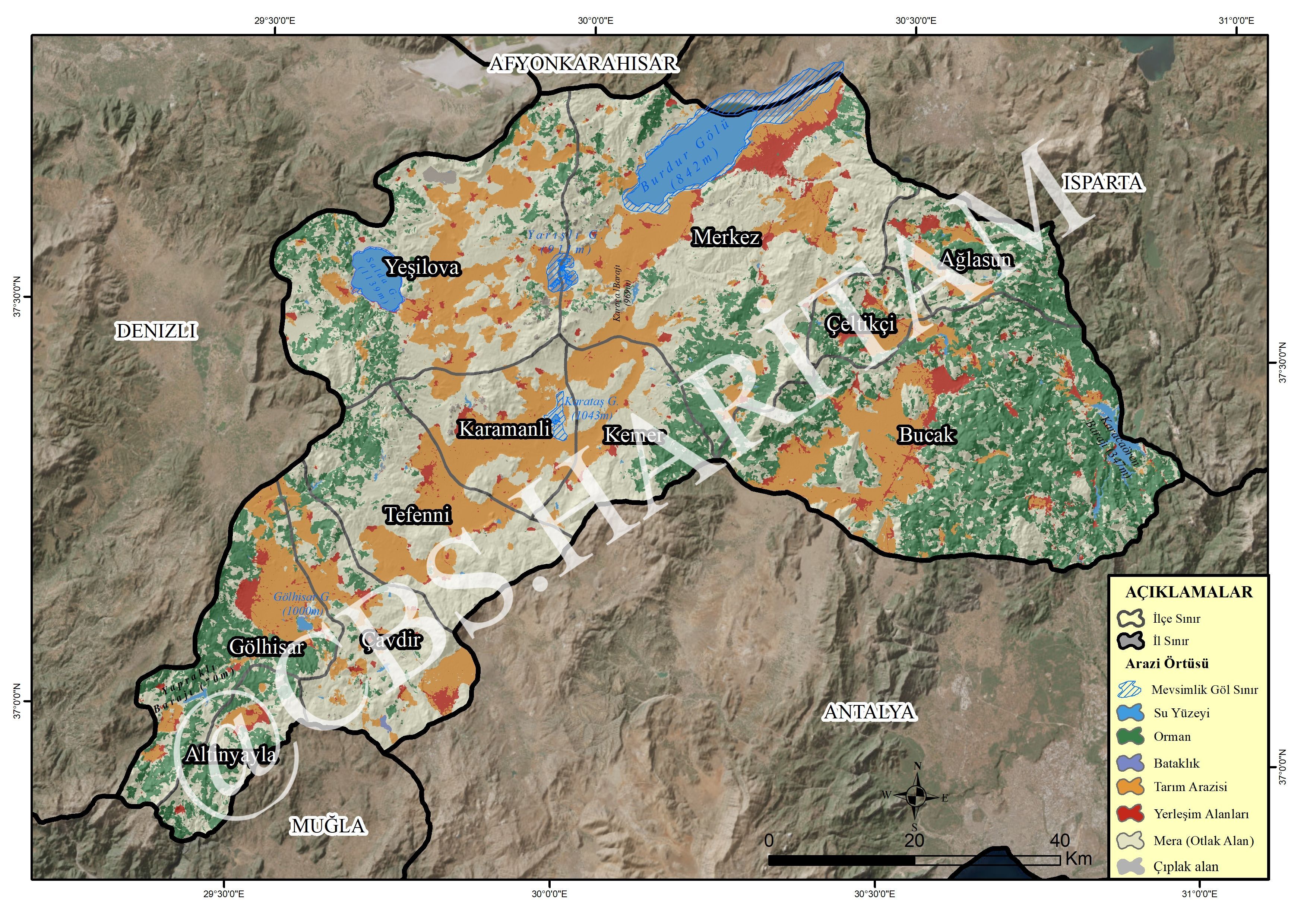 Arazi Kullanım ve Örtüsü Haritası