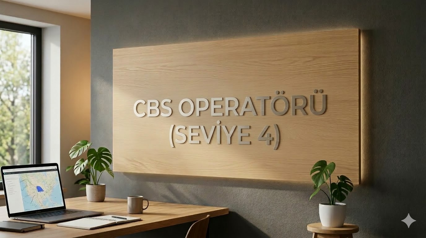 CBS Operatörü (Seviye 4) Sertifikam
